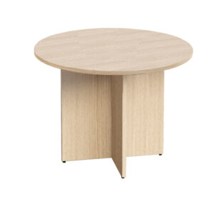 tavolo riunione tondo d100cm rovere - agora' direction