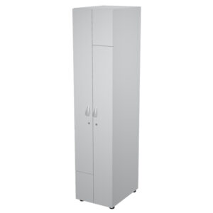 armadio guardaroba 2ante 40x52xh185cm grigio