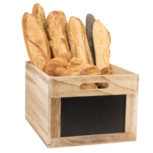 scatola porta menu' con lavagna 21x35x28,3cm securit