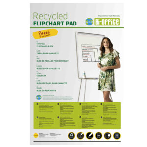 blocchi per lavagna 65x98cm 20fg earth bi-office