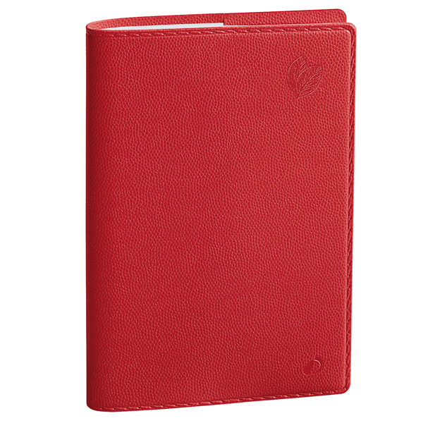 agenda settimanale presidente equology 21x27cm rosso 2026 quo vadis