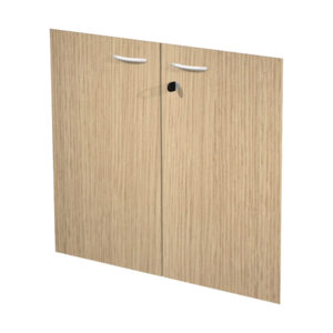 coppia ante in melamin. x mob.basso rovere - easy