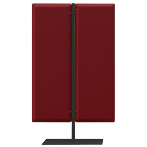 piantana a 2 pannelli moody rosso h160
