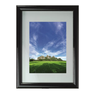 cornice in legno e crilex a4 nero methodo