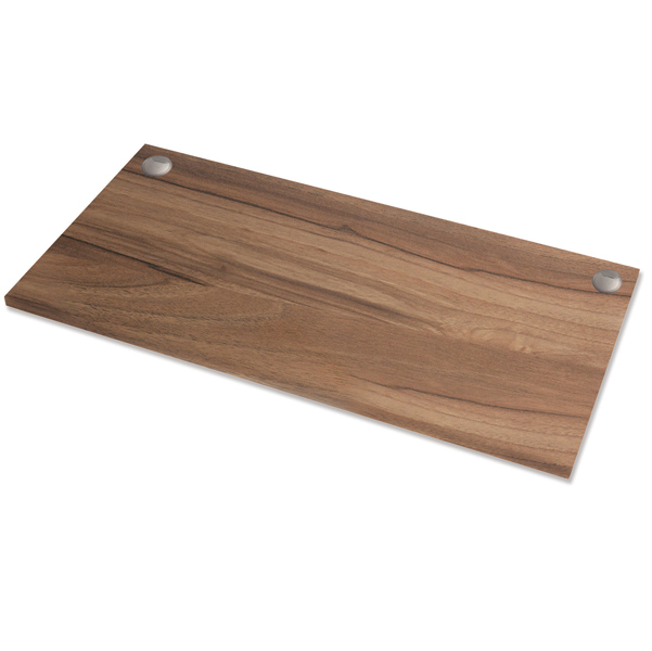piano di lavoro per scrivania cambio - 160x80x2,5cm - noce fellowes
