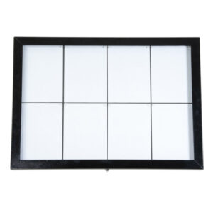 espositore a led 8xa4 per esterni securit