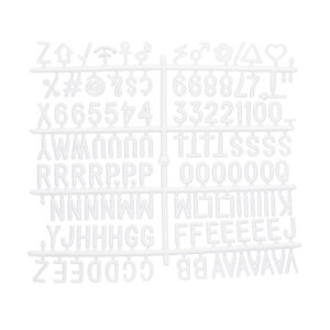 kit lettere aggiuntive per bacheche in feltro securit