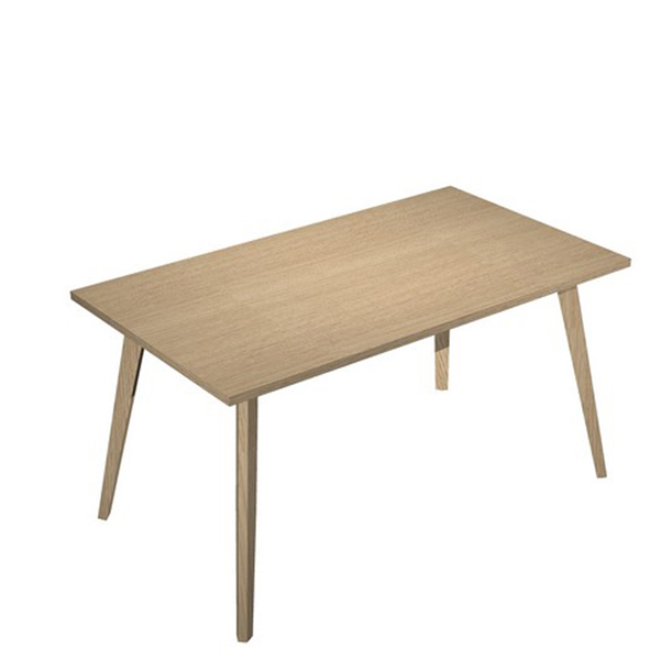 scrivania 140x80xh74,4cm rovere/rovere woody