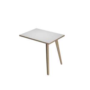 allungo dx/sx 60x80xh74,4cm per scrivanie woody rovere/bianco