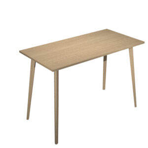 tavolo alto 120x80xh105cm rovere/rovere woody