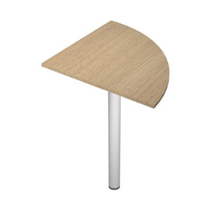 angolare 90 rovere + gamba supporto x scrivanie agora' basic