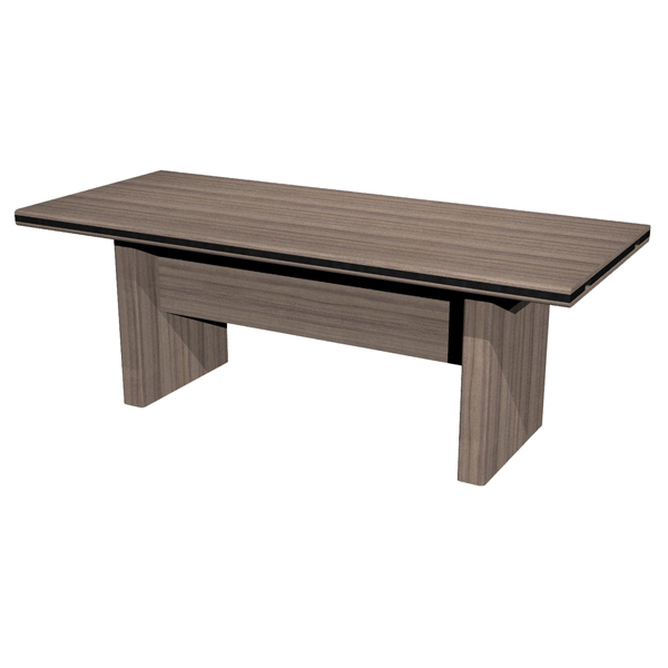 scrivania direzionale 210x90cm elegance noce toscano