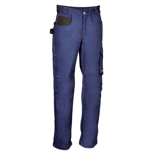 pantaloni walklander donna blu navy-nero taglia 46 cofra
