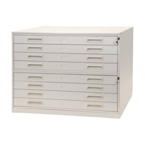 portadisegni orizzontale a 8 cassetti per fogli a0 metallo 137x96x122cm