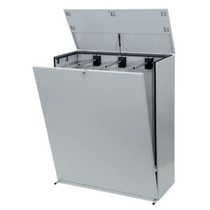 portadisegni verticale con serratura metallo 115x53x139,5cm