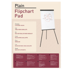 blocco per lavagna 20fg 65x98cm bianchi starline