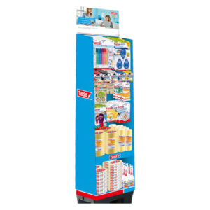 espositore da terra nastri e accessori tesa