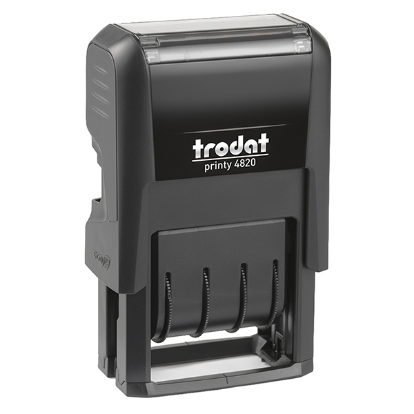 timbro printy eco 4.0 4820 4mm datario autoinchiostrante trodat
