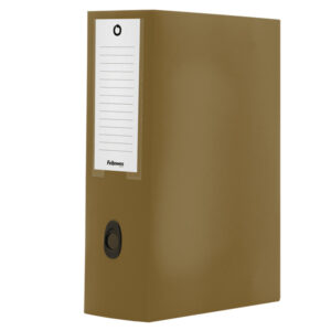 scatola progetto plus holos dorso 10cm in pp marrone 25x35x10cm fellowes