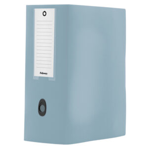 scatola progetto plus holos dorso 15cm in pp azzurro 25x35x15cm fellowes