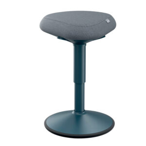 sgabello active comfort da seduta grigio scuro leitz