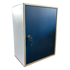 casetta portacellulari 30 posti con chiusura a chiave metalplus