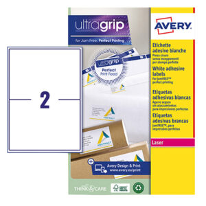 etichetta adesiva l7168 bianca 15fg a4 199,6x143,5 (2et/fg avery