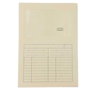 50 cartelline a l c/finestra avorio 120gr sintex blasetti