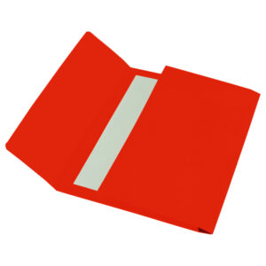 25 cartelline a busta 152b rosso 26x34 200gr bristol