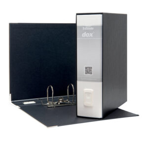 registratore new dox 1 bianco dorso 8cm f.to commerciale esselte