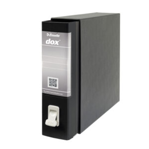 registratore dox 2 nero dorso 8cm f.to protocollo esselte