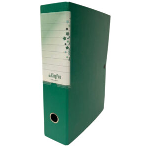 scatola progetto kingpro 10 verde c/portaetichetta starline