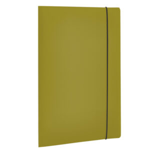 cartella 3 lembi holos in pp verde 25x35cm fellowes