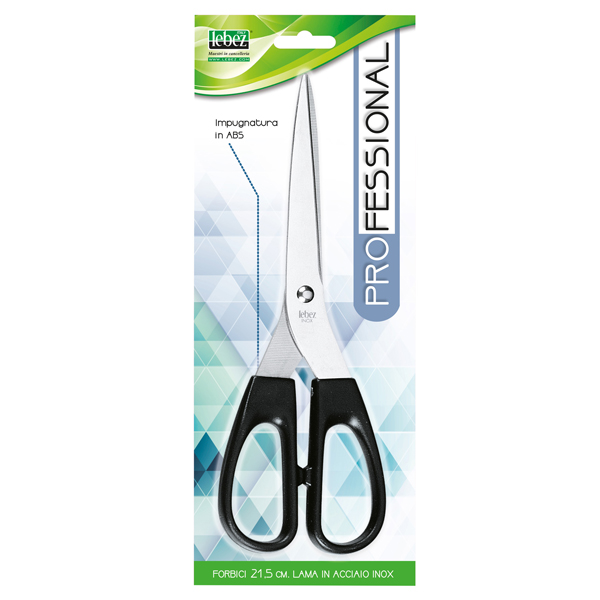 forbici 4331 professional 21,5cm lama acciaio inox lebez
