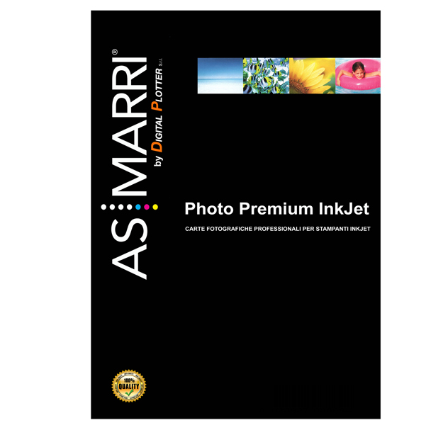 carta fotografica inkjet a4 270gr 40fg color photo lucida 8432 asmarri