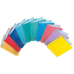 raccoglitore 4 anelli 25mm monocromo a5 18,5x22cm pigna