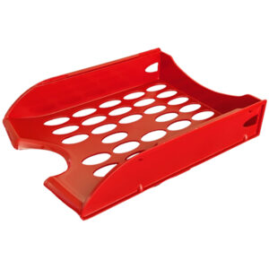 vaschetta portacorrispondenza forate e040 rosso fellowes