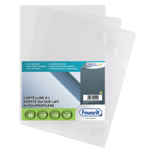 50 cartelline a l 22x30 pratic 78/15 superior ppl 01/0201 liscia favorit