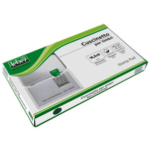 cuscinetto timbri 16x8cm neutro art.1482 lebez