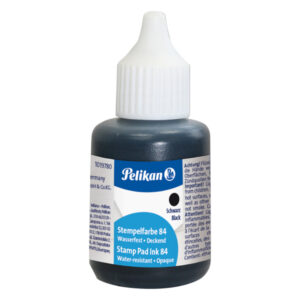 inchiostro pelikan 84 nero 30ml resistente all'acqua