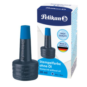 inchiostro blu 4k s/olio 28ml x cuscinetti pelikan