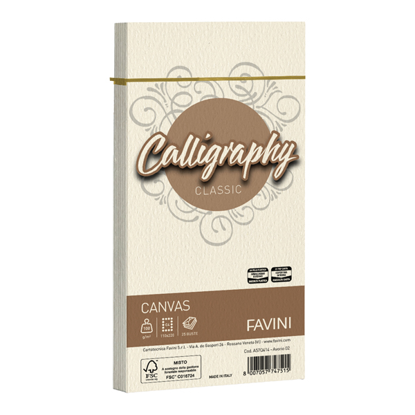 25 buste calligraphy canvas 110x220mm 100gr 02 avorio