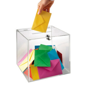 teca con serratura 25x25x25cm myacrilic tecnostyl