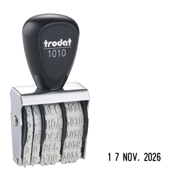 timbro 1010 manuale datario 4mm trodat