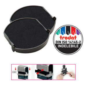 blister da 2 tamponi 6/4638 nero trodat (delist