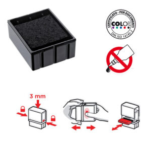 tampone colop e/q30 nero