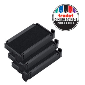 blister da 3 tamponi 6/4911 nero trodat