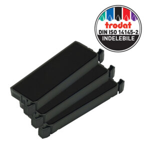 blister da 3 tamponi 6/4817 nero trodat