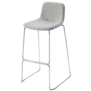 sgabello tosca tos grigio chiaro senza braccioli