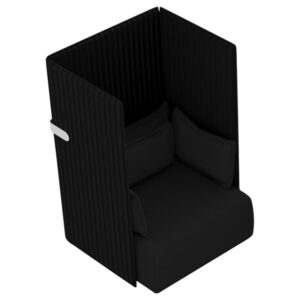 divanetto 1 posto oasis oa1 nero